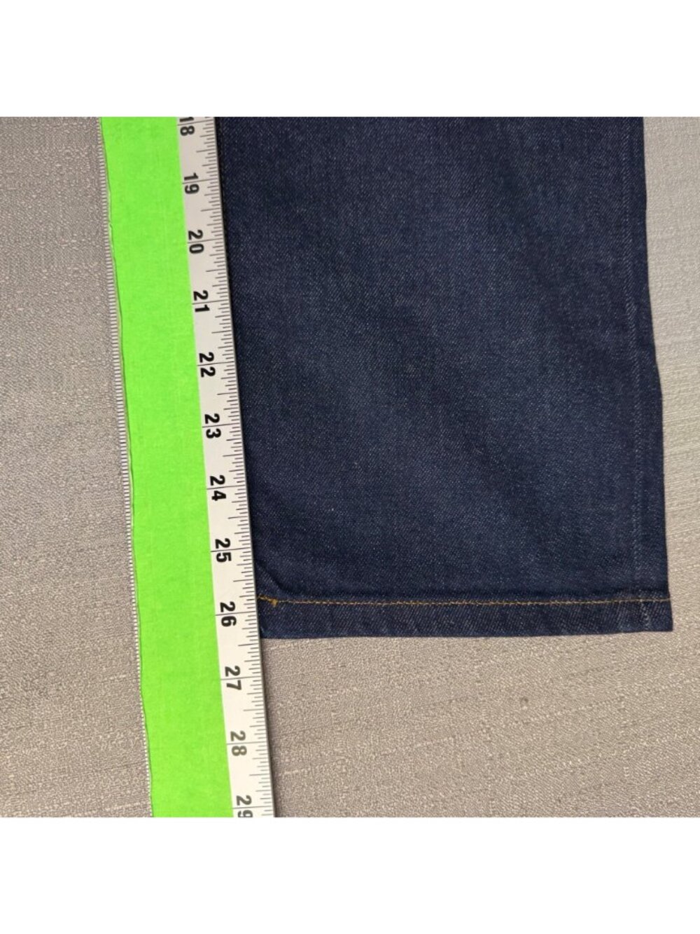 Everlane Womens High-Waisted Ankle Jeans Pure Blue Size 26 Organic Cotton Blend - Picture 7 of 15